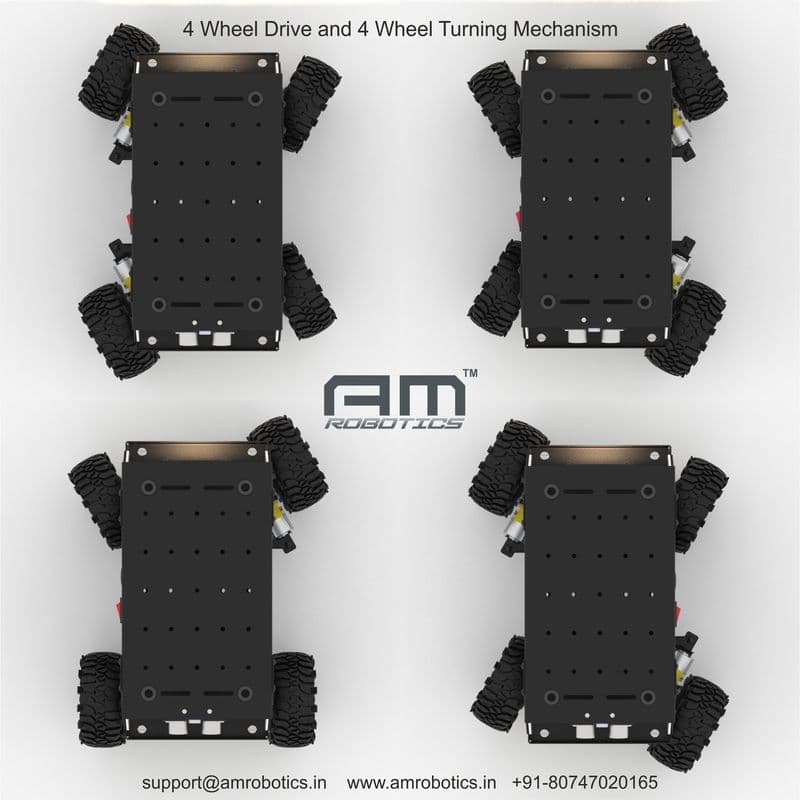 Rover BO4WD4WT Do It Yourself Chassis Kit - View 3