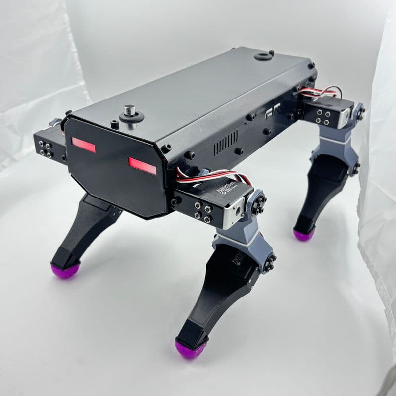 Customized AI Voice-Assisted, Voice and Mobile-Controlled Quadruped Robot Animal (For Price Contact Us) - View 1