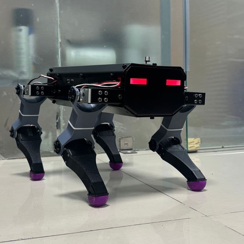 Customized AI Voice-Assisted, Voice and Mobile-Controlled Quadruped Robot Animal (For Price Contact Us) - View 2