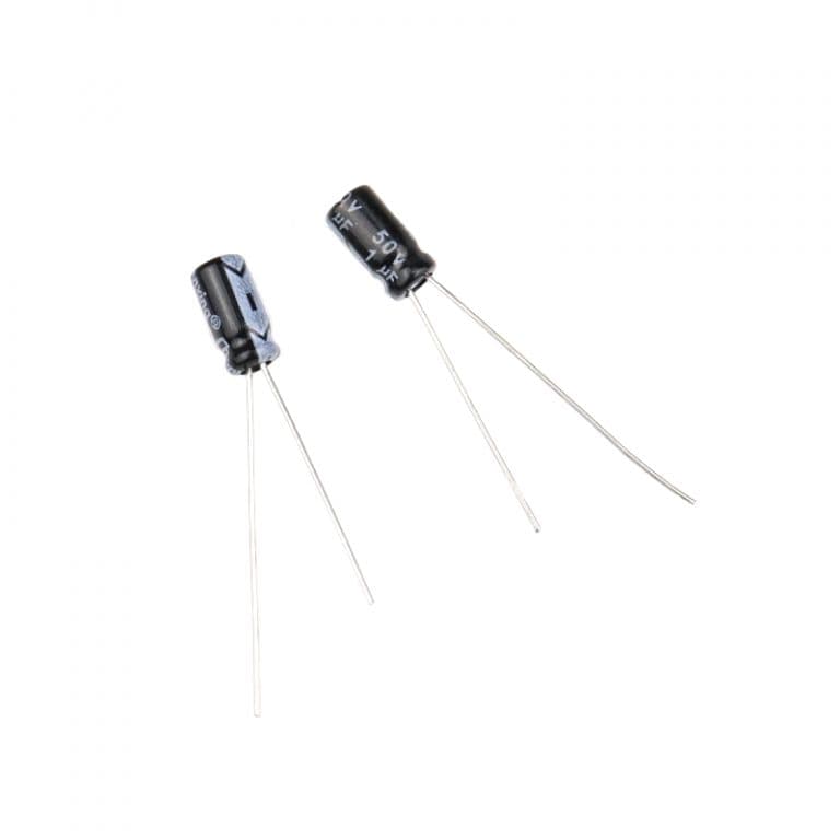 1 uF 50V Capacitor (Pack of 10) - View 2