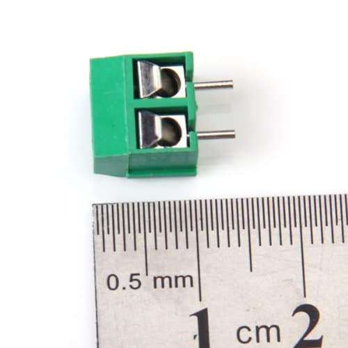 2 Pin Screw Type Terminal Block - View 1