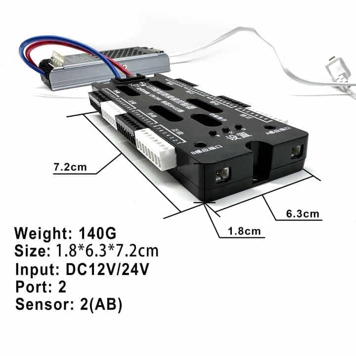 LED Motion Sensor 32 Channels Stair Light Controller Automatic Step Controller Adjustable Brightness - View 3