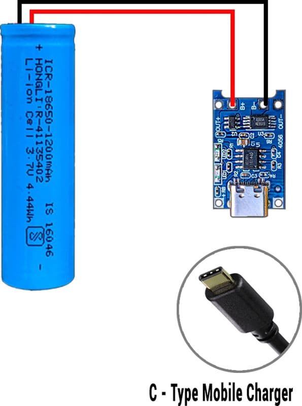 Long Term Useable 3.7 Li-Battery & DC Motor Science Project Kit(23 items) Motor Control Electronic Hobby Kit - View 2