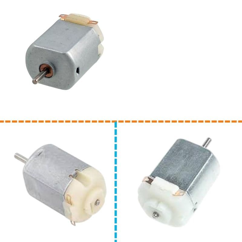 DC Motor Kit with 9V Batteries, Mini Water Pumps 4 Sets Each project kit - View 3