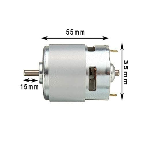 RS555 Motor DC 12V - View 2