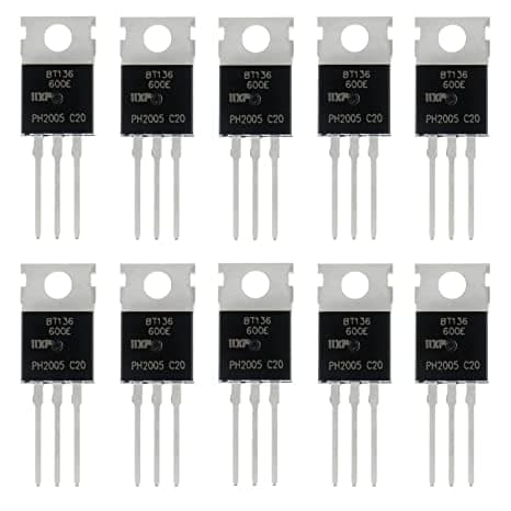 BT136 600 V 4A Triac TO-220 (Pack of 10) - View 3