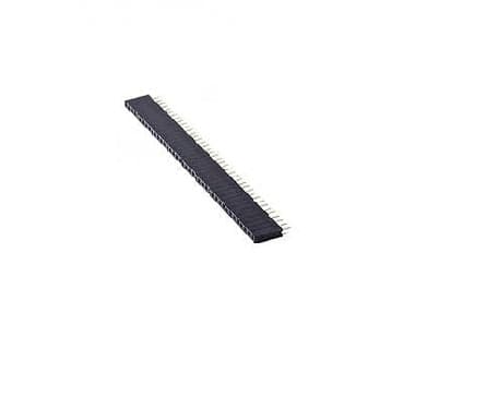 Female Header 2.54mm 40 Pin Single Row - View 1