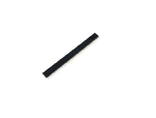 Female Header 2.54mm 40 Pin Single Row - View 2