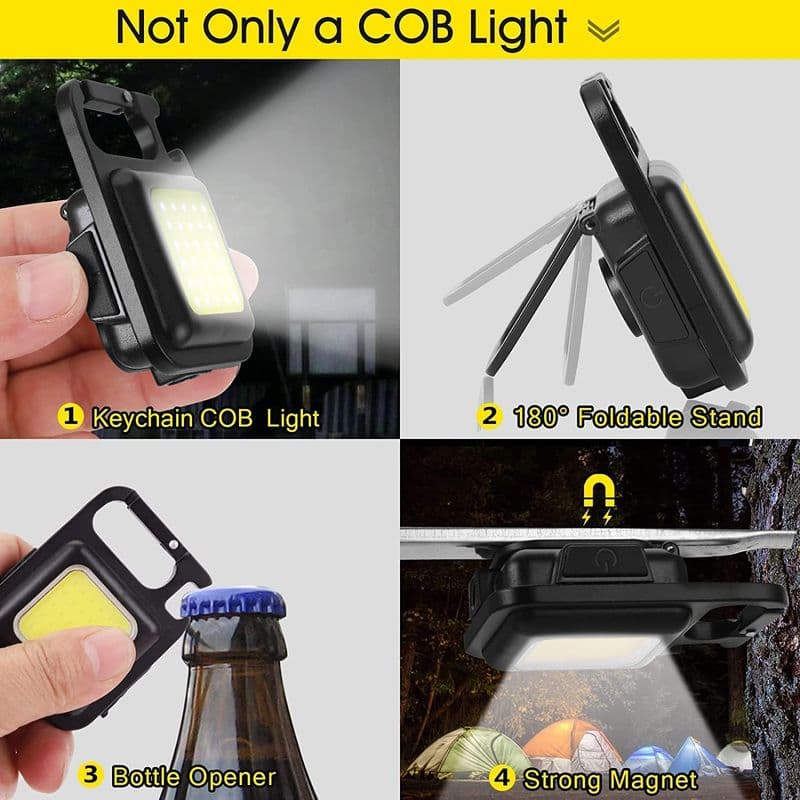 Led Keychain Light Flashlight - View 2
