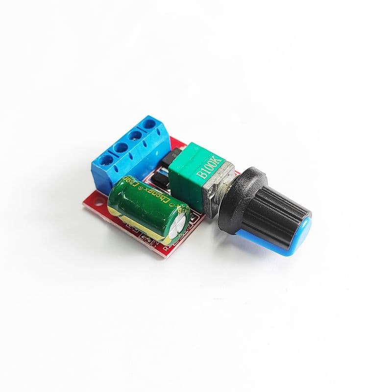 PWM DC Motor Speed Controller/ LED dimmer Module, 3.3V-30V 5A PACK OF 1 - View 1