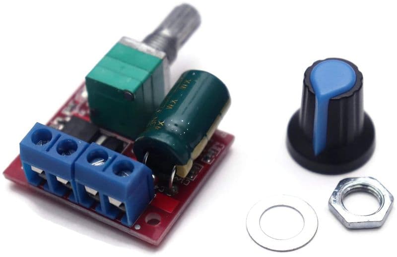 PWM DC Motor Speed Controller/ LED dimmer Module, 3.3V-30V 5A PACK OF 1 - View 2