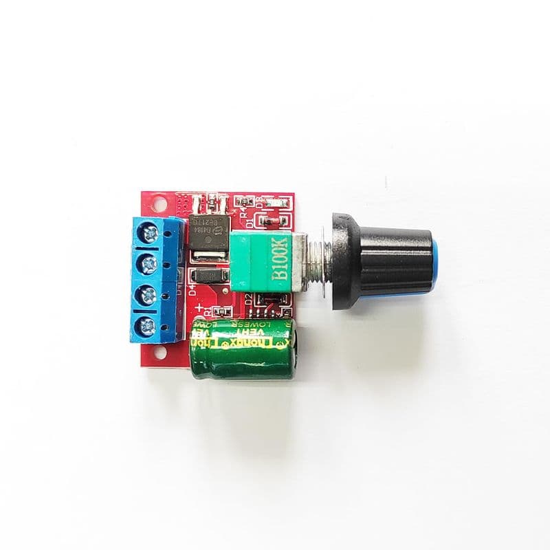 PWM DC Motor Speed Controller/ LED dimmer Module, 3.3V-30V 5A PACK OF 1 - View 3