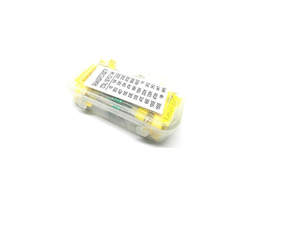 Resistor box 150 pcs 1/4w (30 values) - View 1