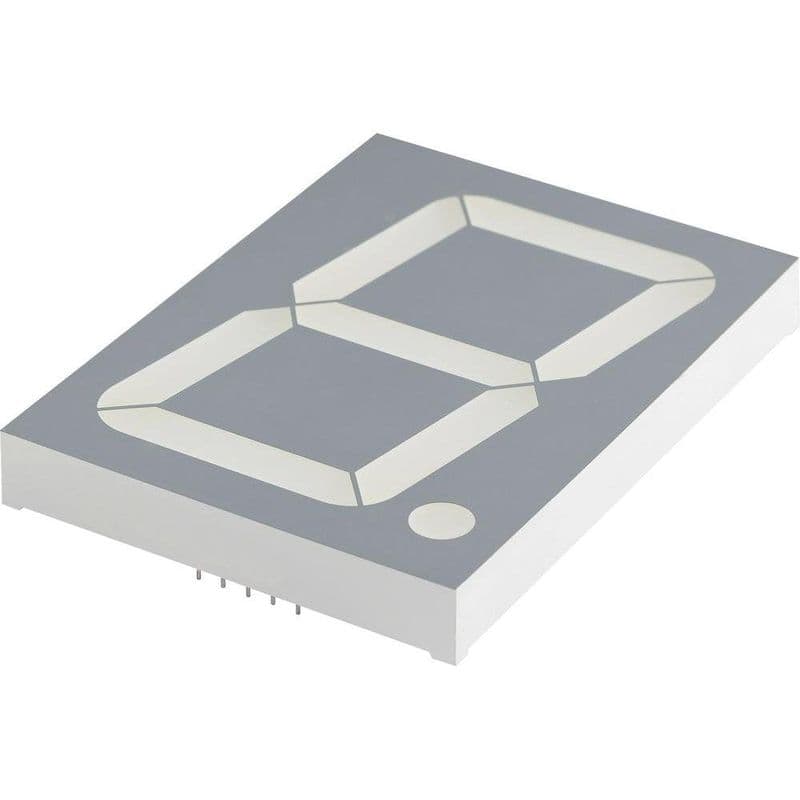 4 Inch 1 digit 7 segment display common cathode - View 1