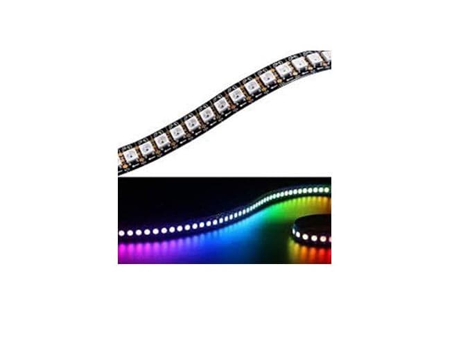 WS2812B Individual Addressable LED Strip 144 LEDs/Mtr (1M Roll) - View 3