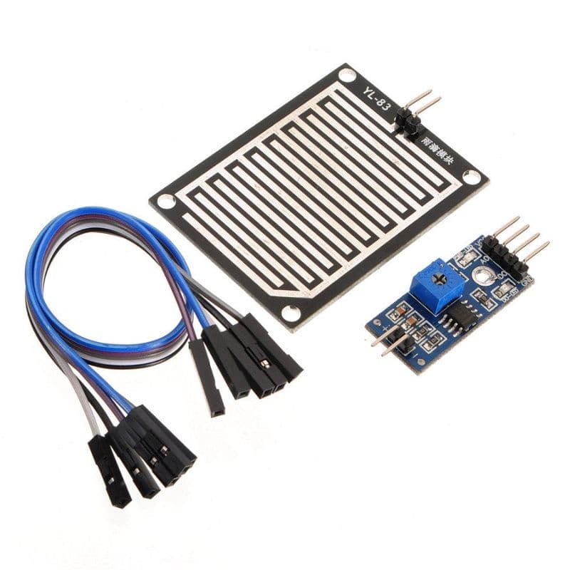 Raindrops sensor module - View 1