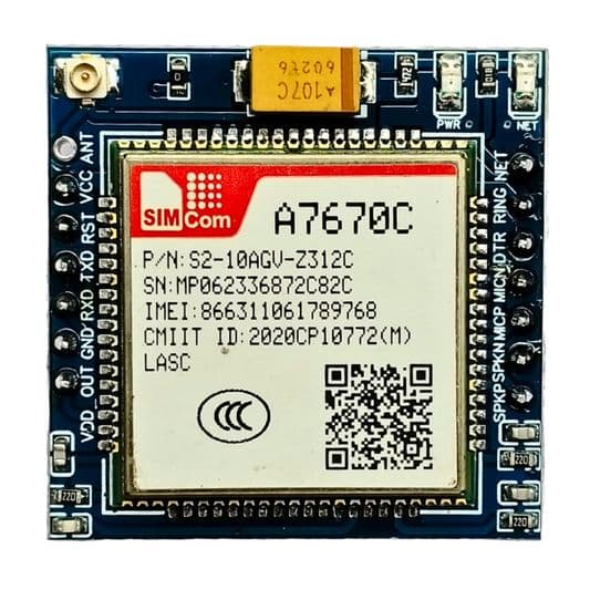 SIM7600E 4G LTE Module - View 1