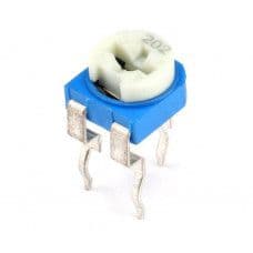 2.2K ohm Variable Resistor - Trimpot (RM065 Package) - 2 Pieces pack - View 1