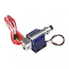 All complete Bowden V6 with Fan Cable 30cm Length for 1.75 mm filament 0.2 mm Nozzle - View 1