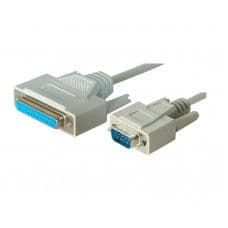 MX DB 09P Male To MX DB 25P Female 9C Moulded Modem Cable 1.5 Meter (MX-2047) - View 1