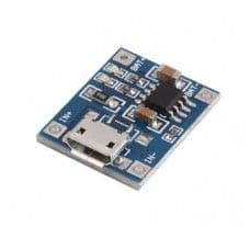 TP4056 1A Li-Ion Lithium Battery Charging Module - Micro B USB - View 1
