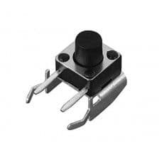 6x6x4.3mm Right Angle Tactile Push Button Switch - 5 Pieces Pack - View 1