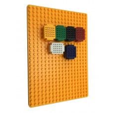 XF-25 Ultra Mini Multi-color Block Building breadboard - View 1