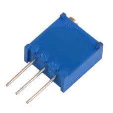 100 ohm Variable Resistor - Trimpot  (3296 Package) - View 1