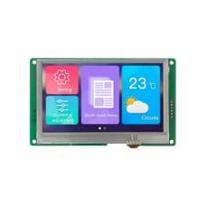 DWIN DMG48270C043_04WTC 4.3 Inch 480272 TTL/RS232 HMI LCD Display Capacitive Touch 16MB Flash Buzzer SD interface - View 1