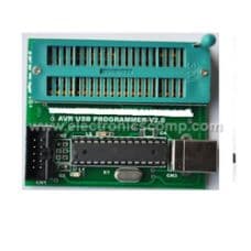 AVR USB Programmer with free USB Cable - View 1