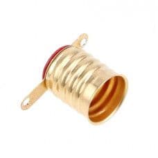 E10 Brass Bulb Holder - View 1