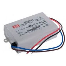 APV-25-24 Mean Well SMPS 24V 1.05A 25.2W LED Power Supply - View 1
