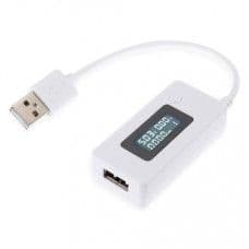 USB Current and Voltmeter tester/Monitor with LCD Screen - View 1