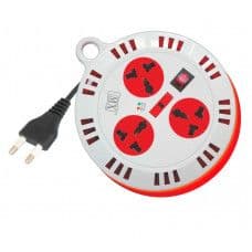 MX 3 Outlet Universal Extension Box with Fuse and Switch 10 Meter (MX-1162) - View 1