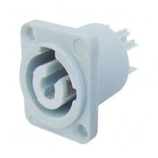 MX 3 Pin Powercon Female Socket Connector MX3MPB 20 Amp 250V (MX-2832) - View 1