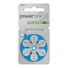 PowerOne P675 Hearing AID Battery - 6 Pieces Pack - View 1