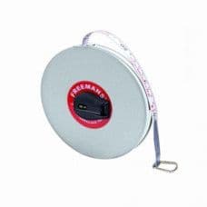 Freemans FN50 Grey Magic Leatherette Measuring Tape 50M - View 1