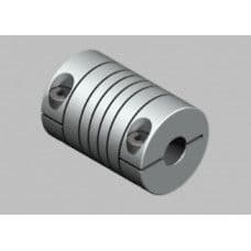 Flexible coupling OD:25mm x L:32mm Bore:8x8mm (ZRB-25x32) - View 1