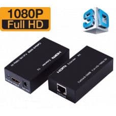 HDMI LAN Ethernet Extender Over Single Cat5E/ Cat6 RJ45 - View 1