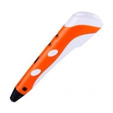 3D Printing Pen with Filament and Power Adapter - Orange color - View 1