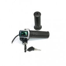 36V LCD digital throttle with key with the speed mileage display - View 1