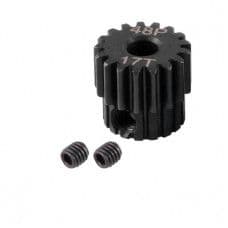 48P 17T 3.17mm Shaft Steel Pinion Gear For RC Hobby Motor Gear 1 / 10th SCT Monster - View 1
