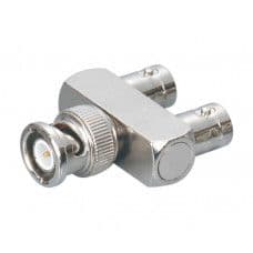 MX BNC Male Plug To MX 2 BNC Female Socket Connector (MX-2502A) - View 1