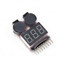 Lipo Battery Voltage Tester with Buzzer Alarm - View 1