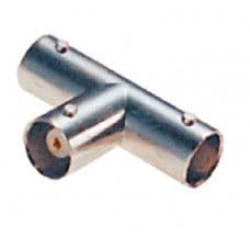 MX T Connector 3 BNC Female Socket with Durlin Pin Gold Plated (MX-288A) - View 1