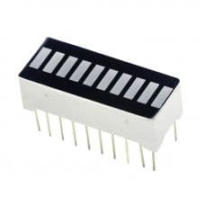 10 Segment LED Bar Graph Display - Red Color - View 1