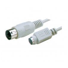 MX 5 Pin Male Plug TO MX 6 Pin Mini DIN Female Socket Cord with 0.60 Meter Wire (MX-276) - View 1