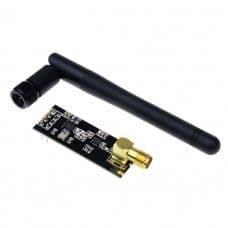 NRF24L01 2.4GHz PA+LNA SMA Wireless Transceiver Module with Antenna - View 1
