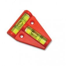 DURATOOL Spirit Level, Cross Check, Vertical & Horizontal, 3mm per Metre Accuracy - View 1