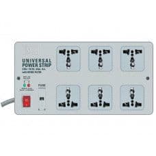 MX 6 Socket Power Strip Universal Socket 5 Amp 5 Meter (MX-982) - View 1